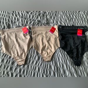 Spanx NWT High-Waisted Thong Shapers (3)